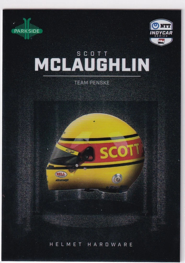 2025 Parkside Indycar Insert Cards - Helmet Hardware
