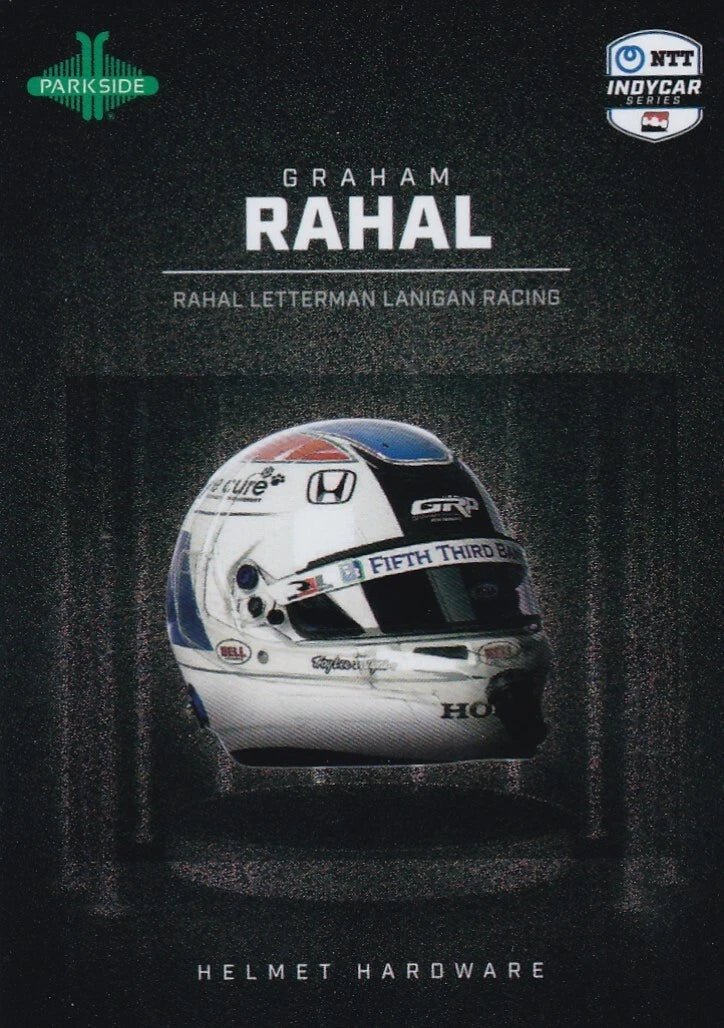 2025 Parkside Indycar Insert Cards - Helmet Hardware